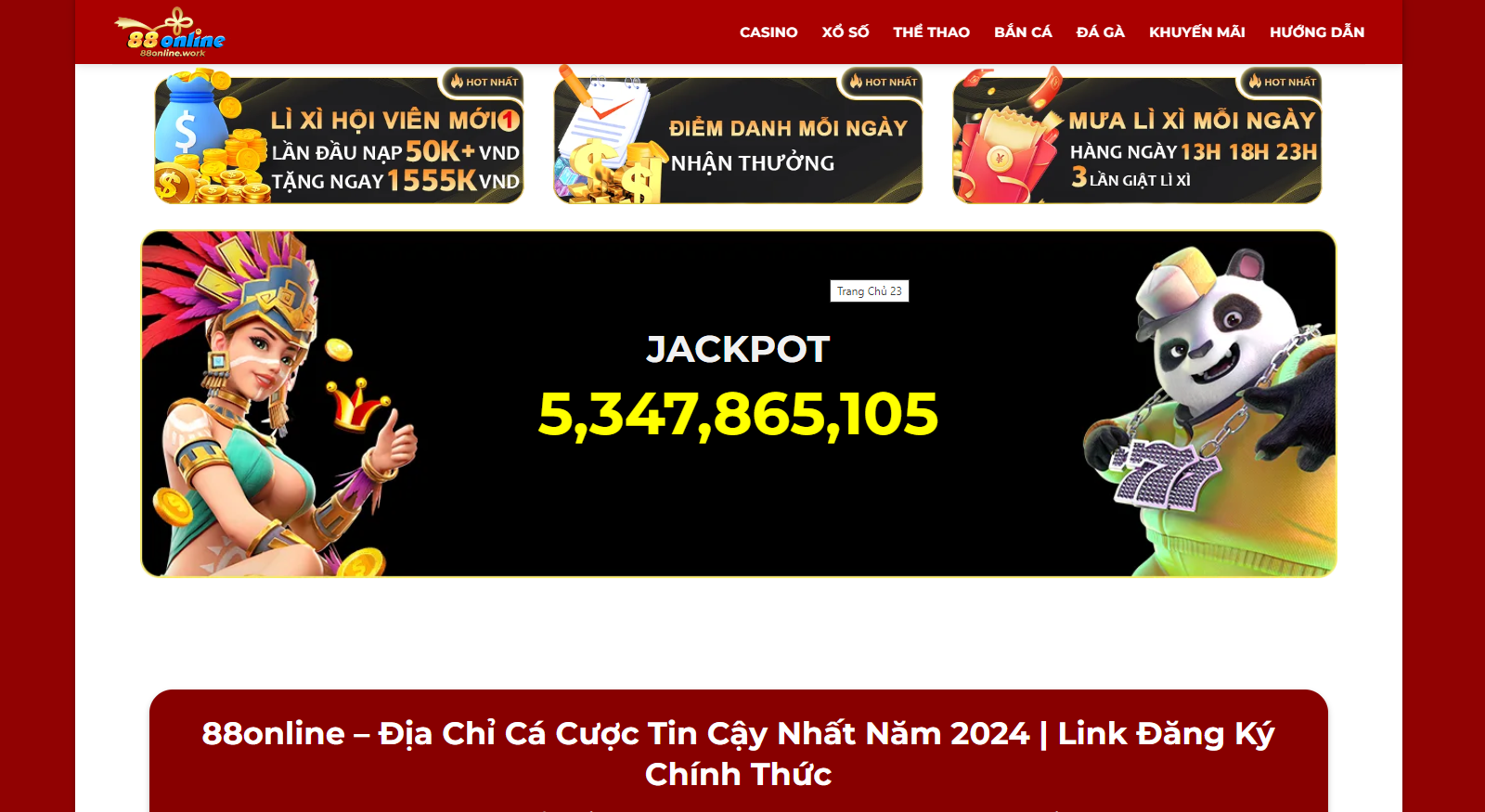 88ONLINE – Tổng Hợp Chương Trình Khuyến Mãi Cực Hot 88ONLINE – Tổng Hợp Chương Trình Khuyến Mãi Cực Hot